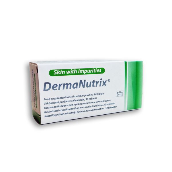 Dermanutrix Acne Prone Skin uztura bagātinātājs, 90 tabletes